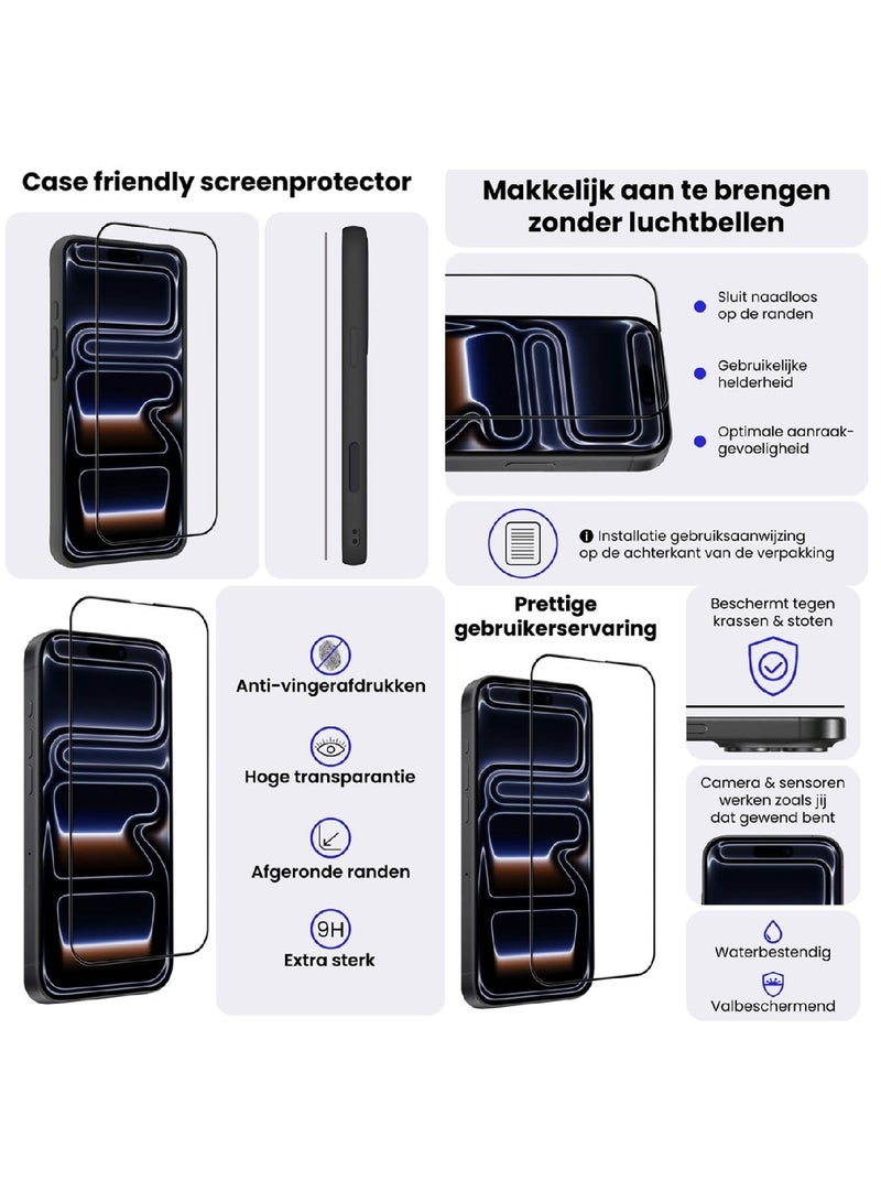م ة ب م عبوة من 3 واقيات شاشة لهاتف iPhone 17 Pro Max - Image 5